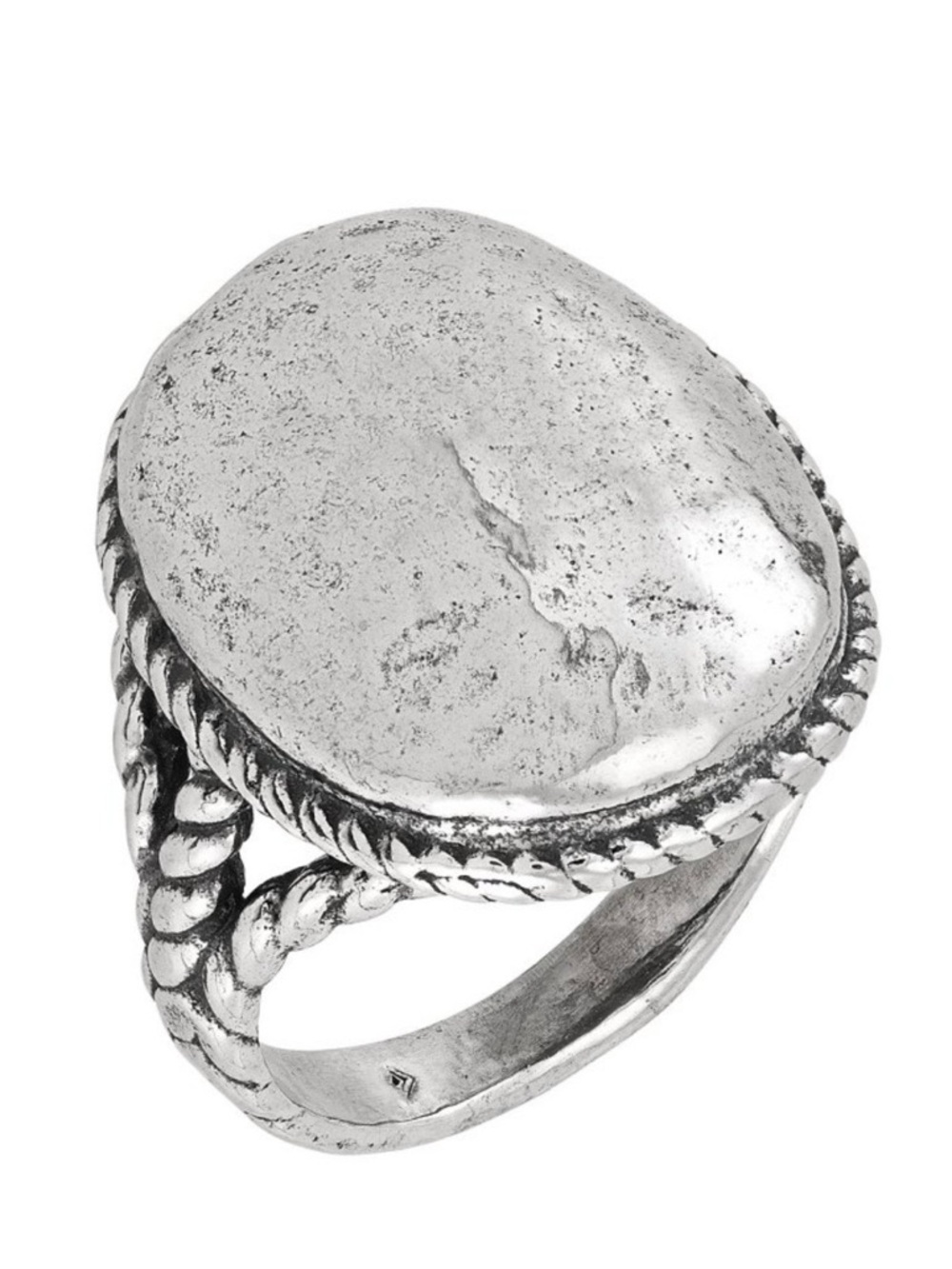 Silpada “Big Presence” Sterling Silver Dome Ring Sz 9 Statement Bold - Picture 6 of 7